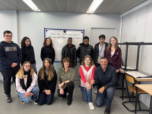 ambassadeurs et référents du lycée Lumière