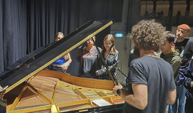 Raphaël Loher périscope option musique seconde lycée lumière